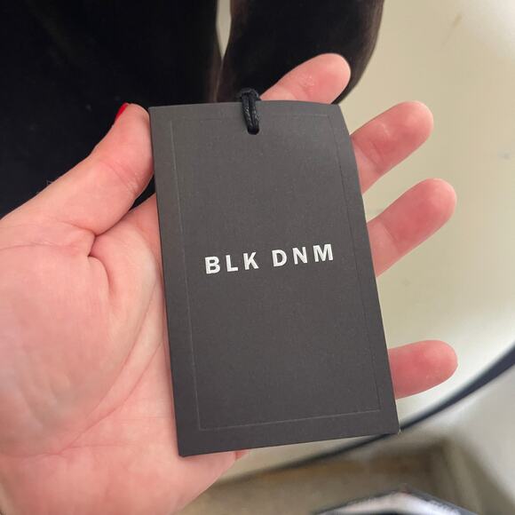 New BLK DNM brown velvet with black satin lapels blazer tuxedo jacket 48 - Picture 4 of 8